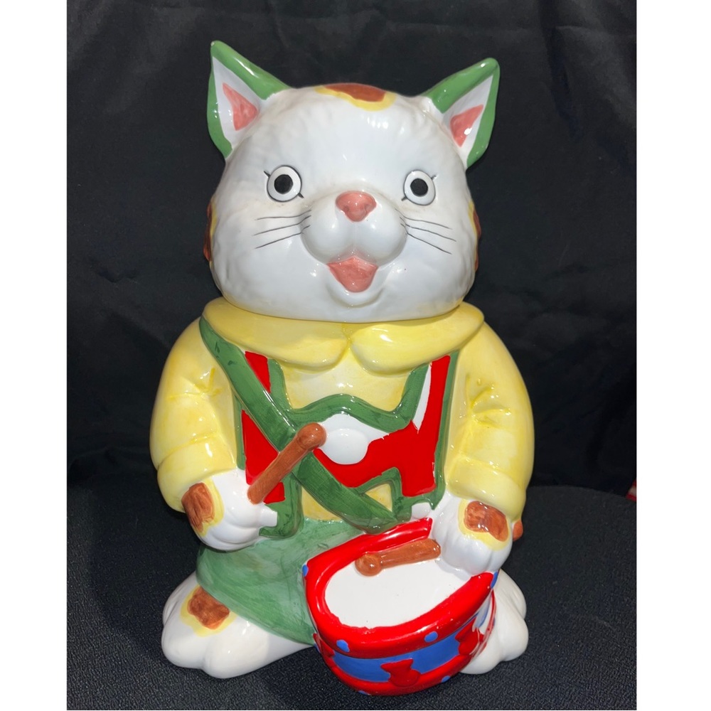 Richard Scarry Huckle Cat Vintage 1994 Cookie Jar Busy World VTG Oggi